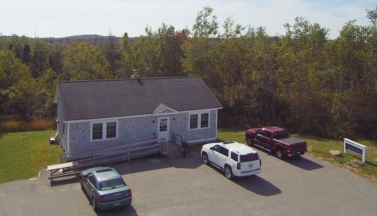 Photo of district office building